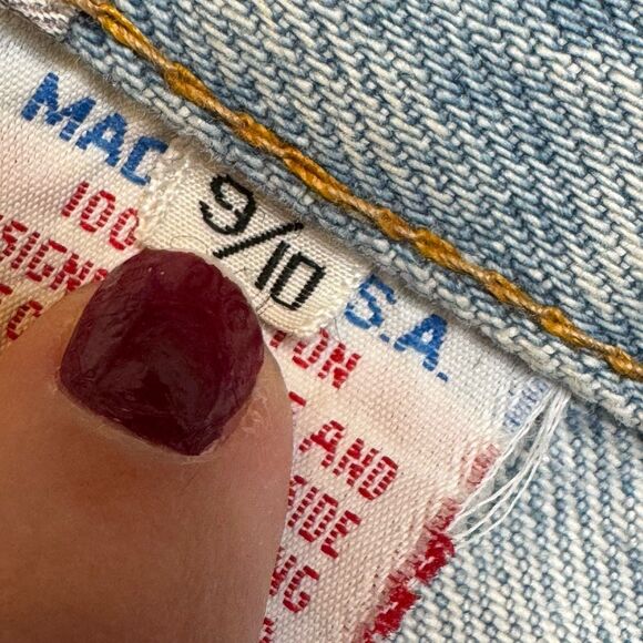 Vintage Marithe Francois Girbaud Jeans Womens 9/10 Light Wash USA - Picture 10 of 13